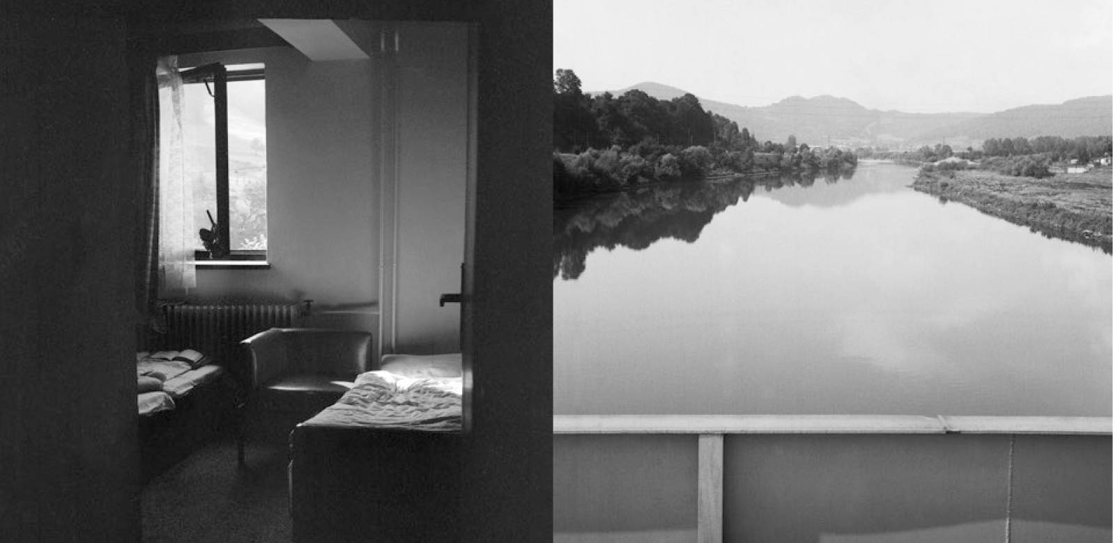 Z cyklu Pokoje a cesty, Lazy pod Makytou, 1995, 500 x 1000 mm