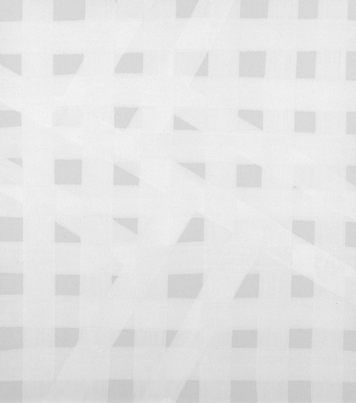 Bílá na šedé, z cyklu Rastry – architektura, 2002, 630 x 630 mm