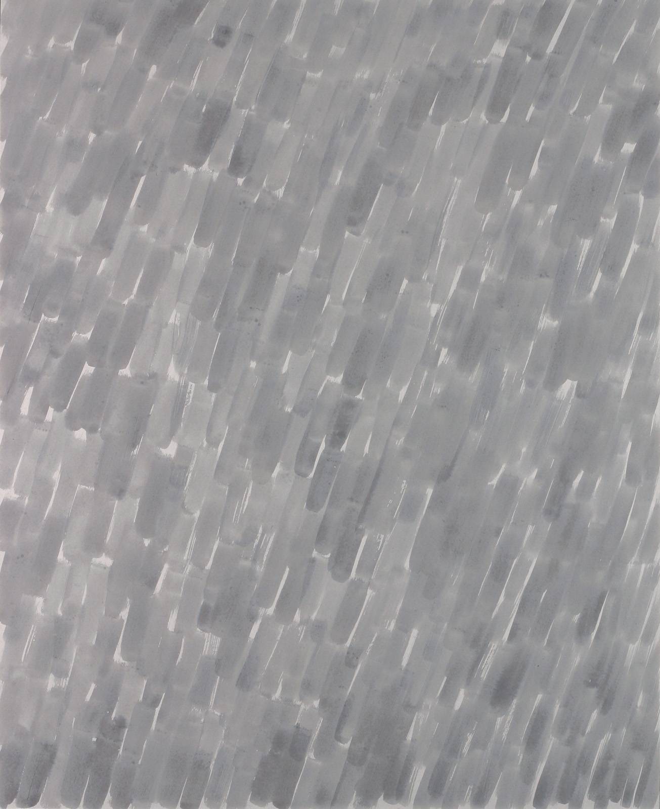 Deště, 2000, inkoust, karton, 1280 x 1035 mm