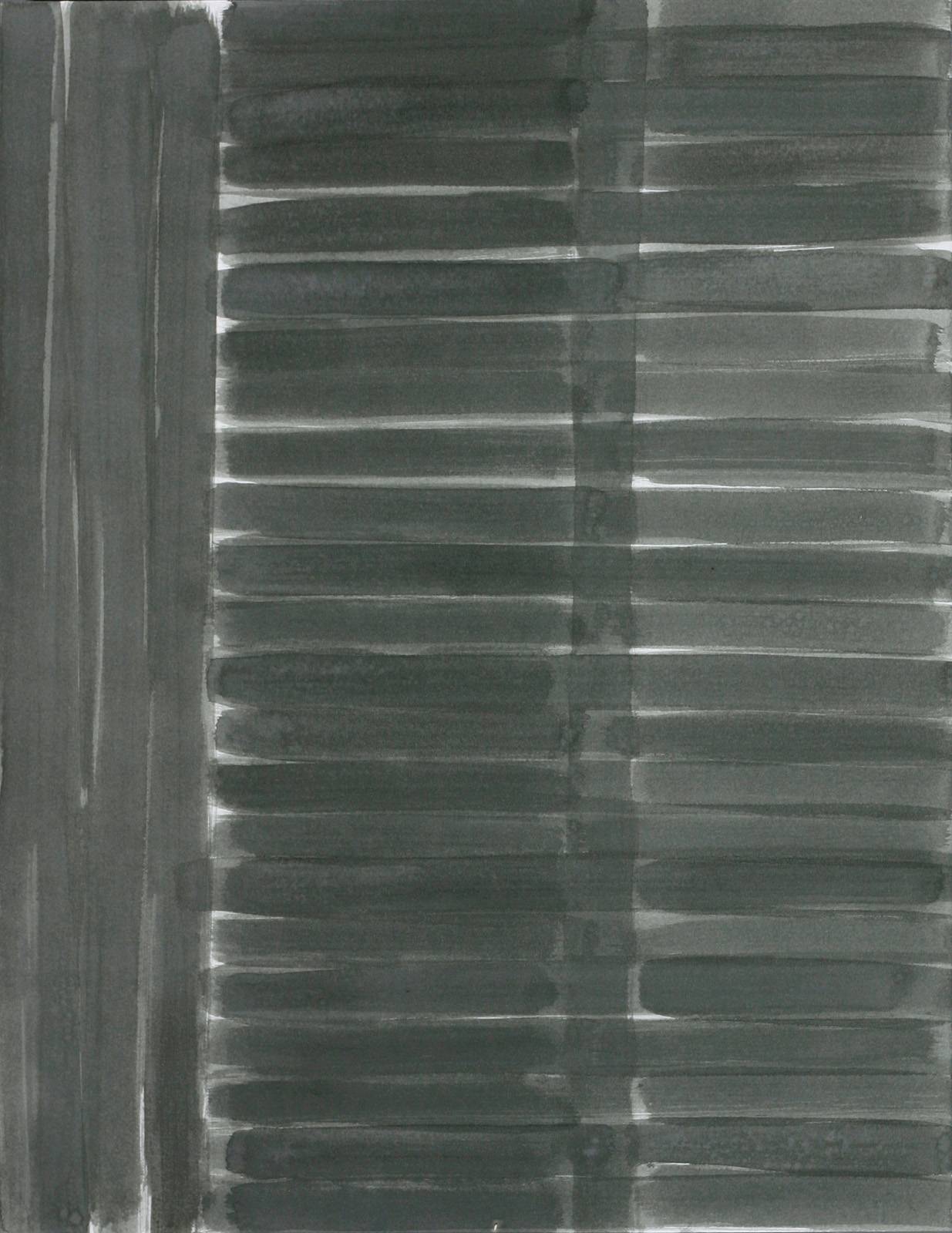 Z cyklu Rastr – Město Z. – Továrna, 2006, inkoust, tužka, karton, 600 x 500 mm