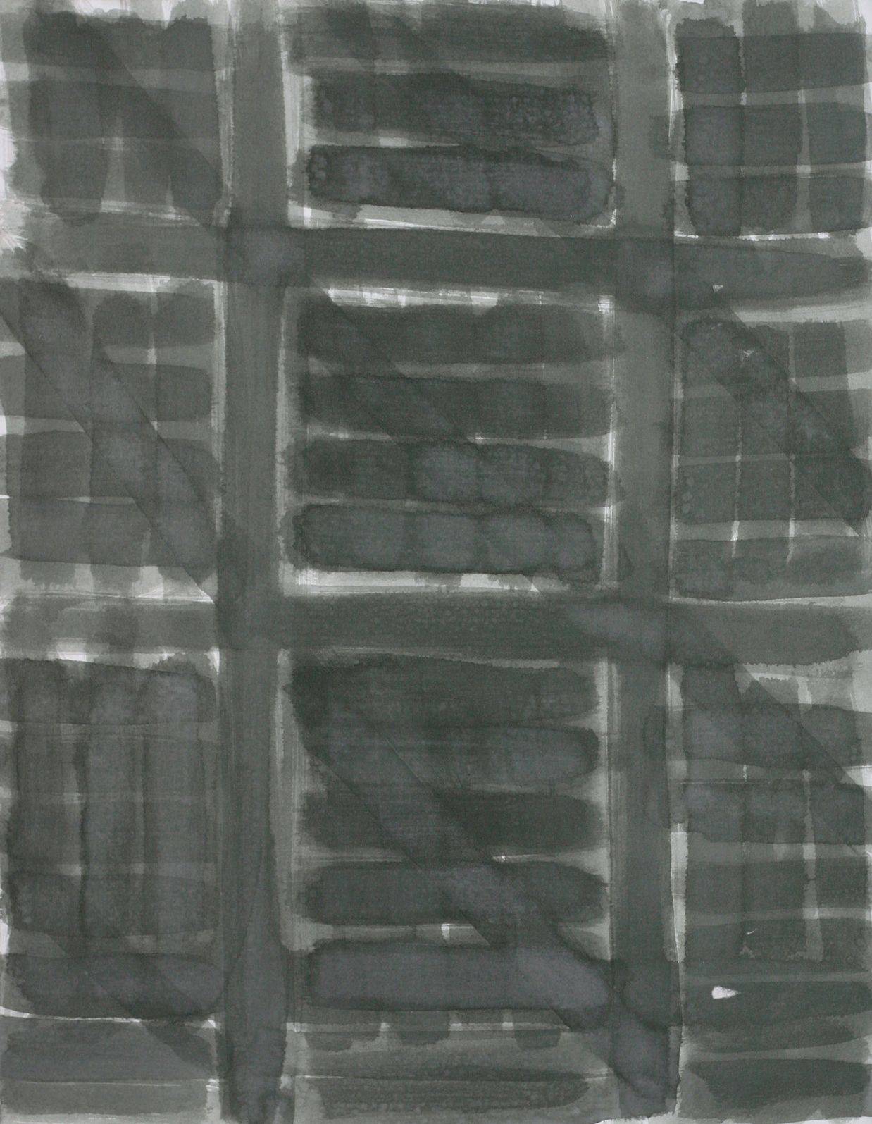 Z cyklu Rastr – Město Z. – Továrna, 2006, 600 x 500 mm