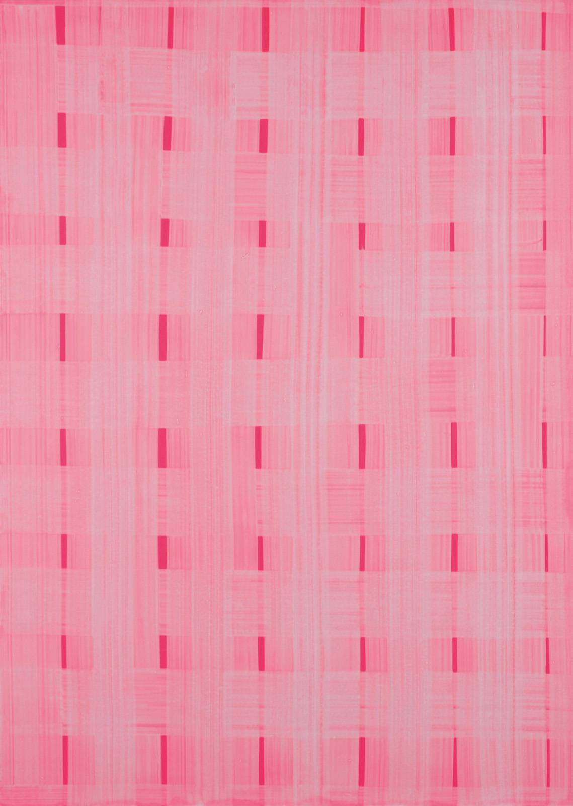 Z cyklu Zářiče, 2005, olej, reflexní karton, 680 x 480 mm