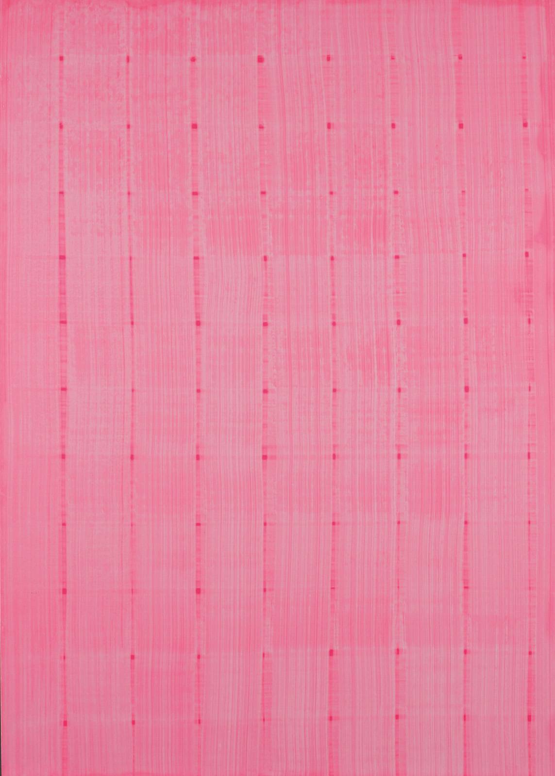 Z cyklu Zářiče, 2005,  olej, reflexní karton,  680 x 480 mm