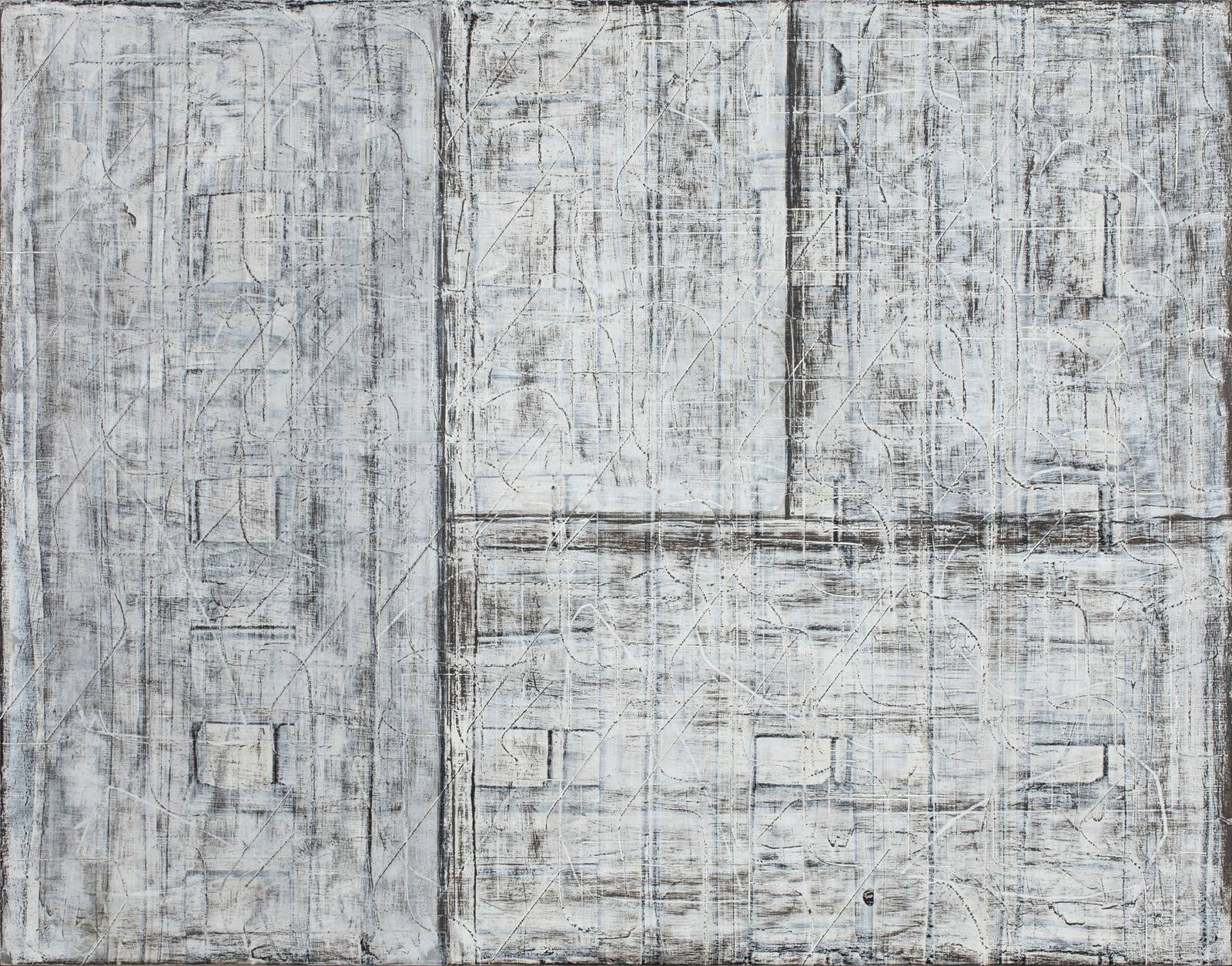 Z cyklu Šablony a Kódy, Město Z, 2015, 50 x 60 cm, soukromá sbírka