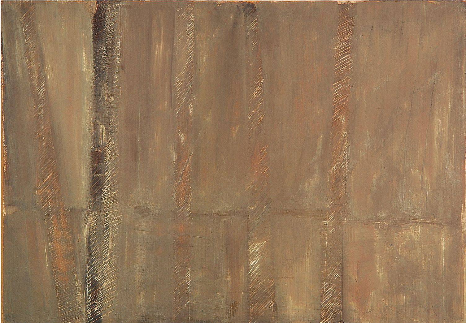 Kmeny, 1985, olej, sololit,  35 x 50 cm