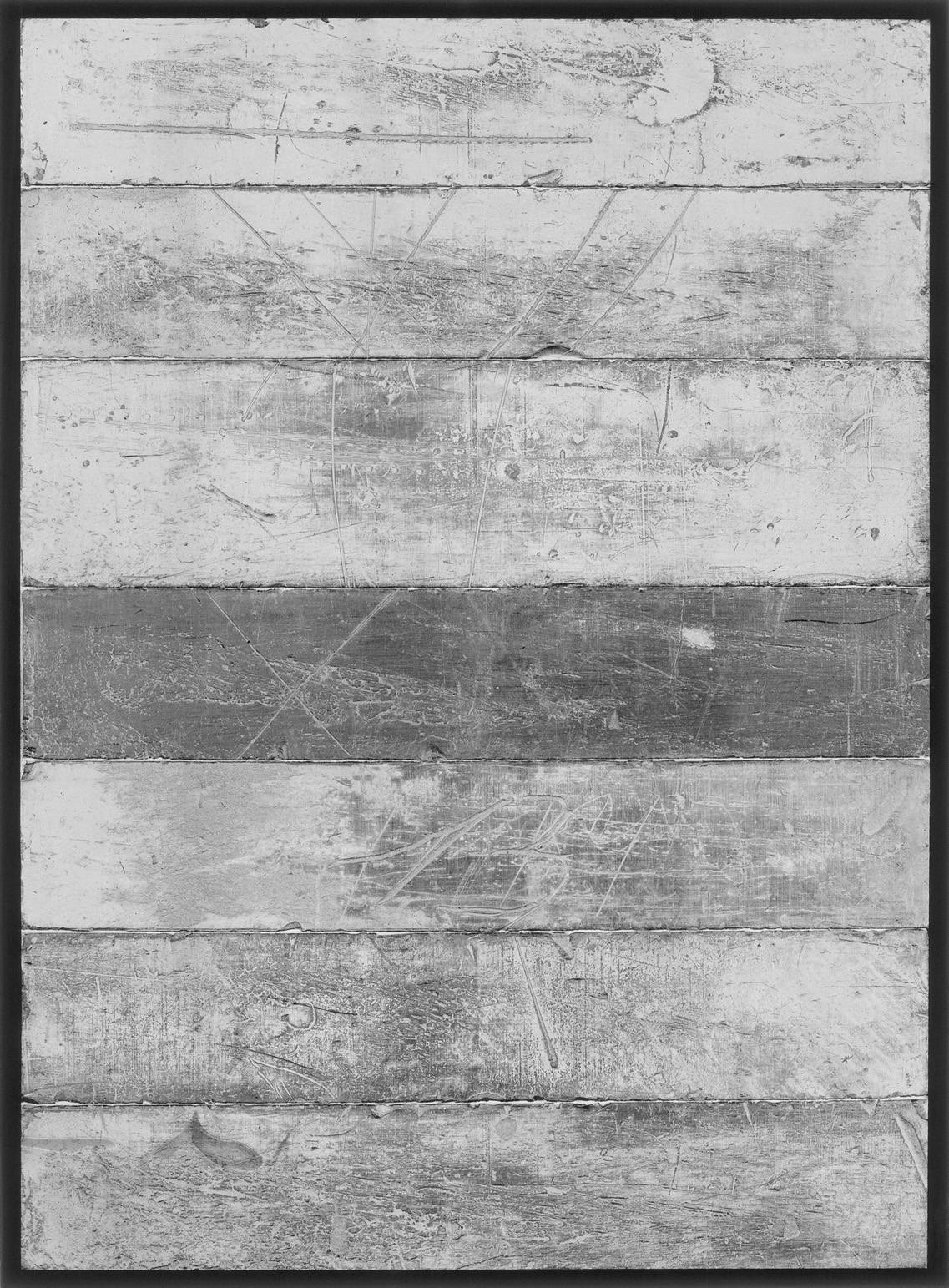 Výplně – sazba, 1981, čb. fotografie, ploché negativy 100 x 70 mm, sken, výplňkový materiál tiskové formy, reprodukční kamera Agfa-Gevaert