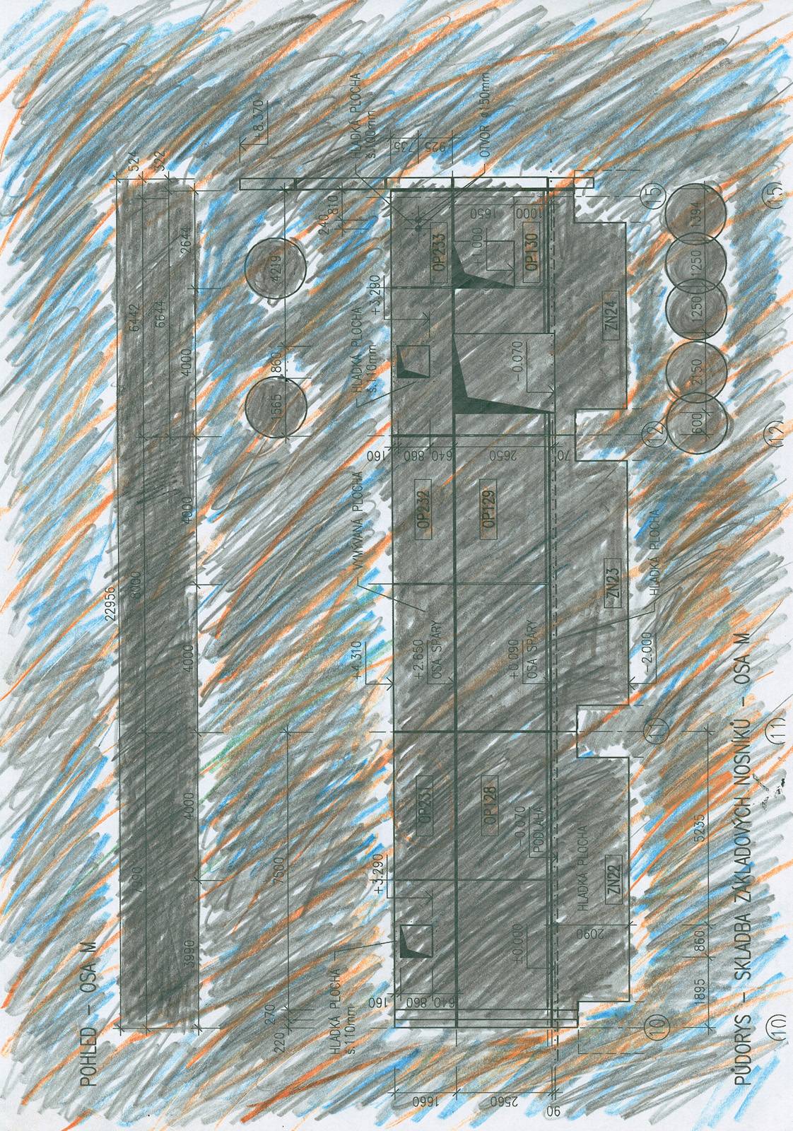 Událost v Půdorysu, 2010, 297 x 210 mm