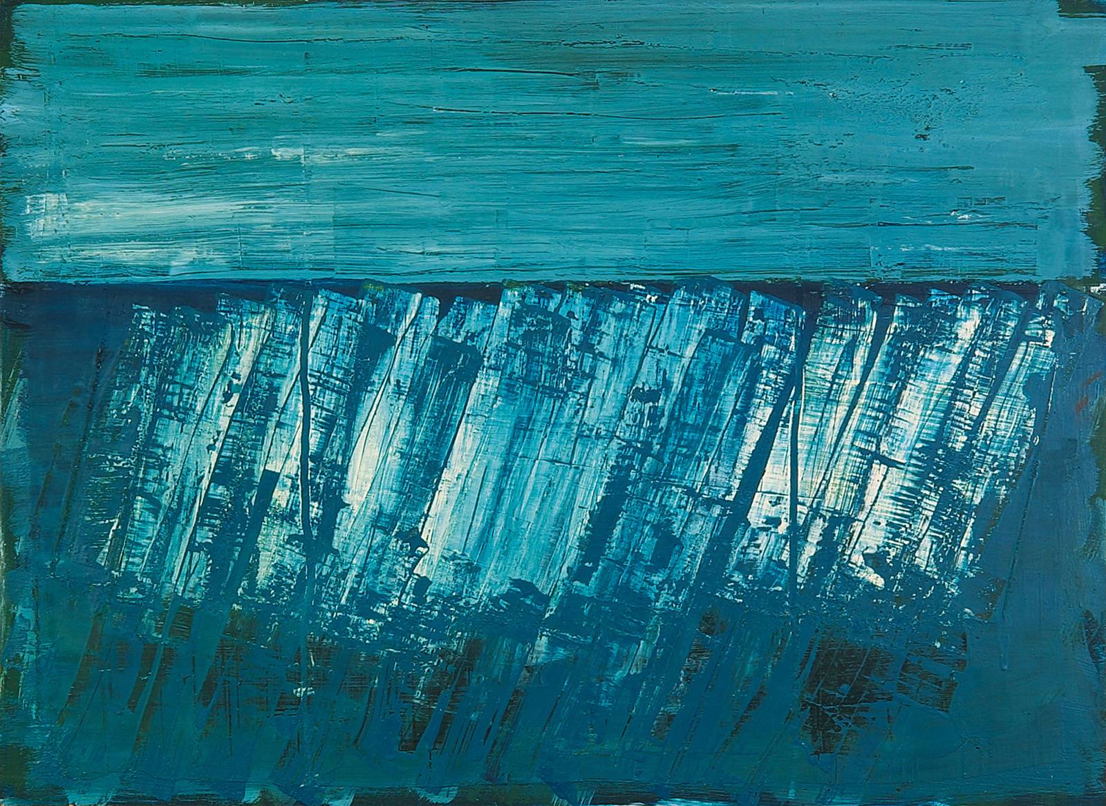 Z cyklu Splav /Dřevnice/, 1983, 41 x 56 cm