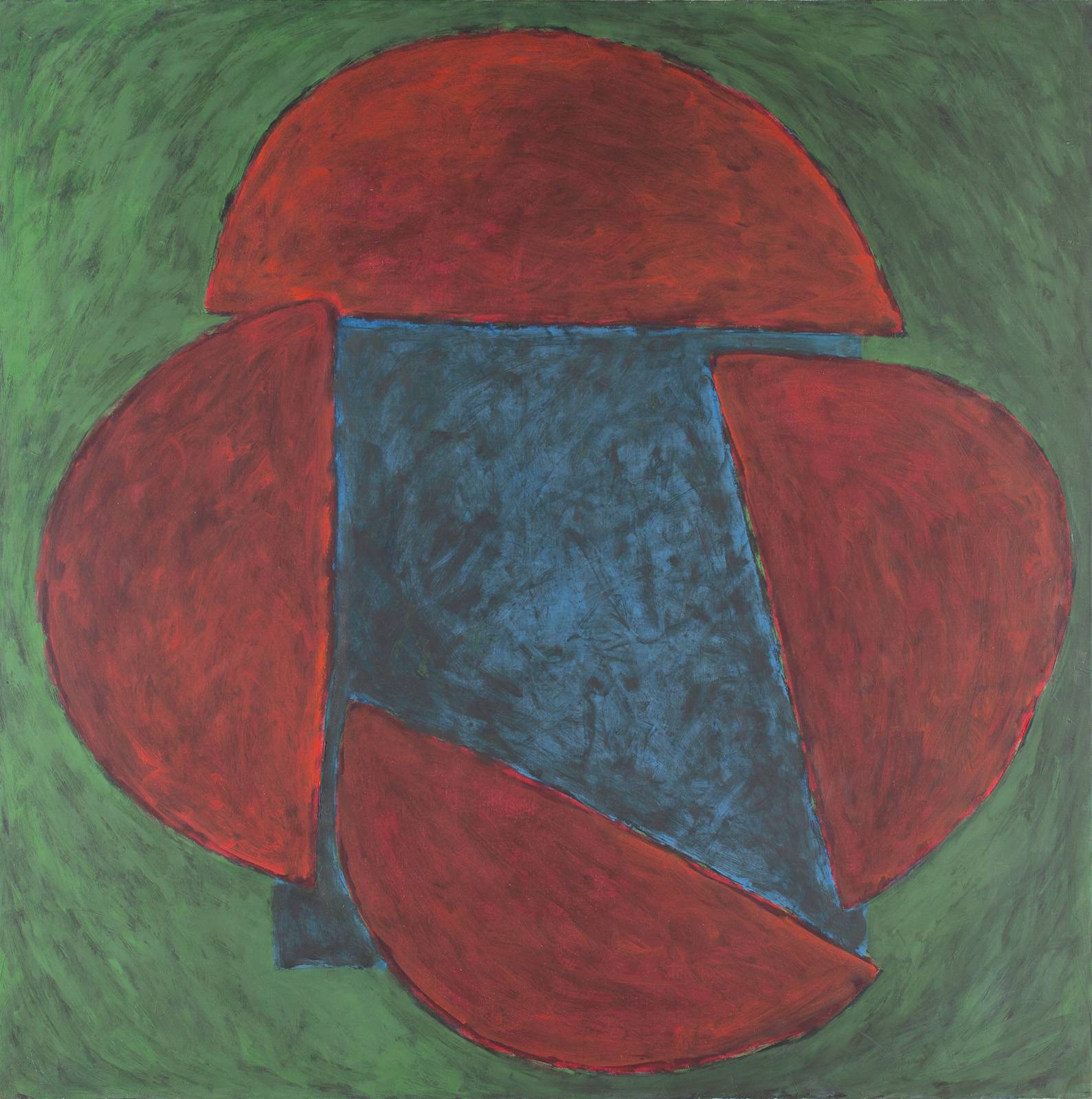 Dům Měsíce, 1986, 115 x 115 cm