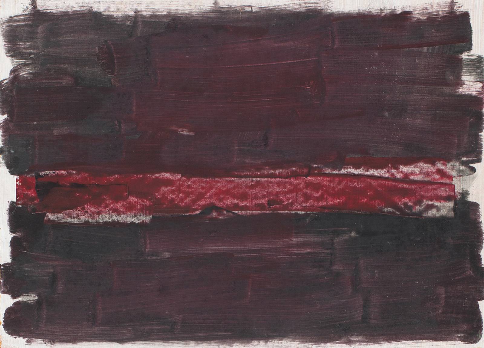 Moře, 1983, olej, sololit, 30 x 40 cm, soukromá sbírka