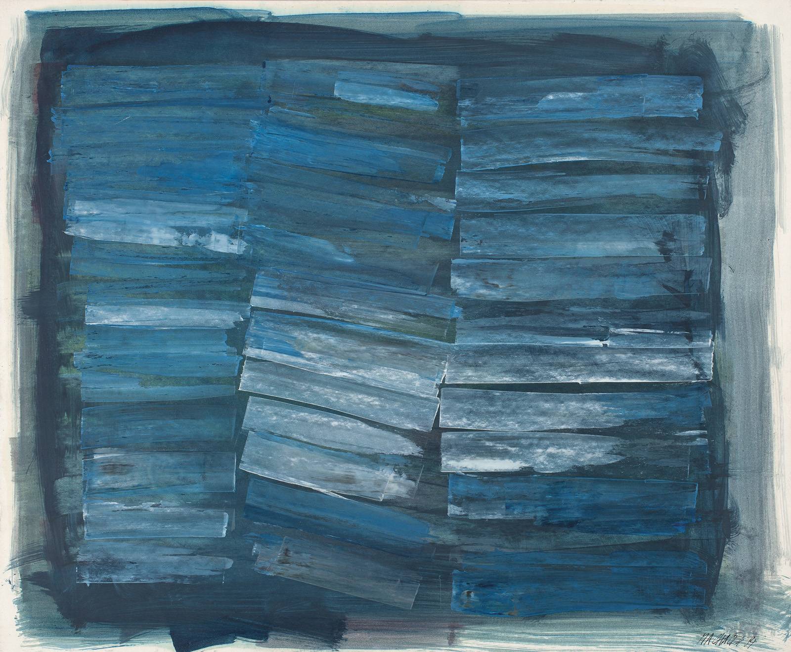 Město, 1984, 500 x 600 mm