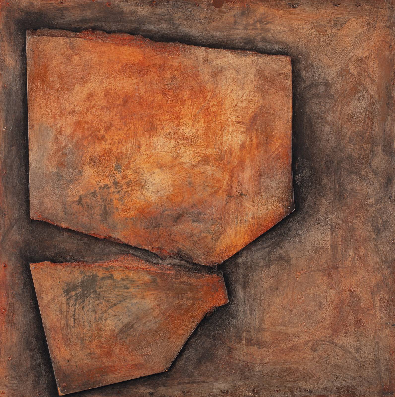 Krajina – Dělení, 1979, 65 x 65 cm