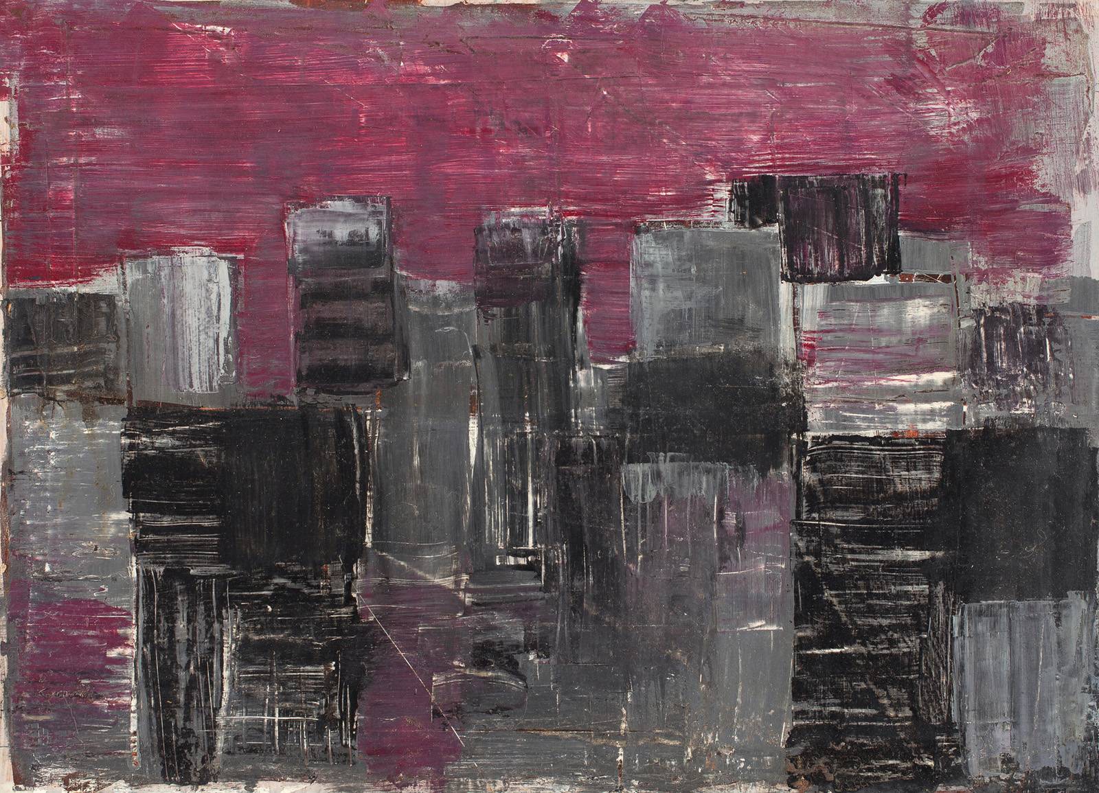 Z cyklu Město G, 1983, 21 x 30 cm