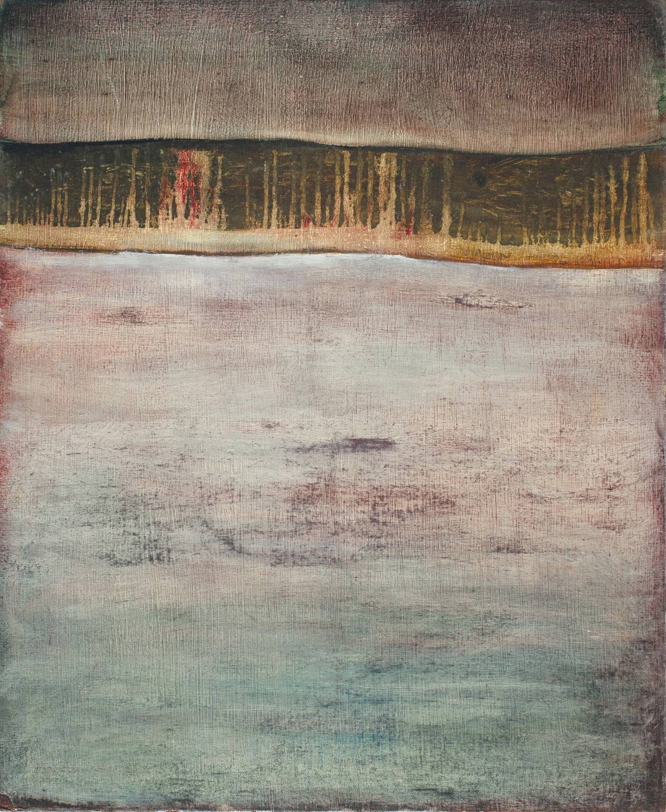 Krajina, 1978, olej, lepenka, 60 x 50 cm